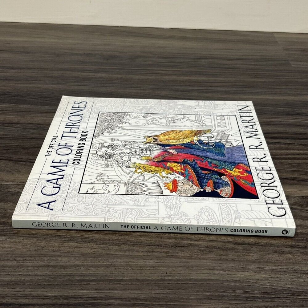 2015 The Official Game Of Thrones Coloring Book George R R Martin Clean Pages - Picture 5 of 16